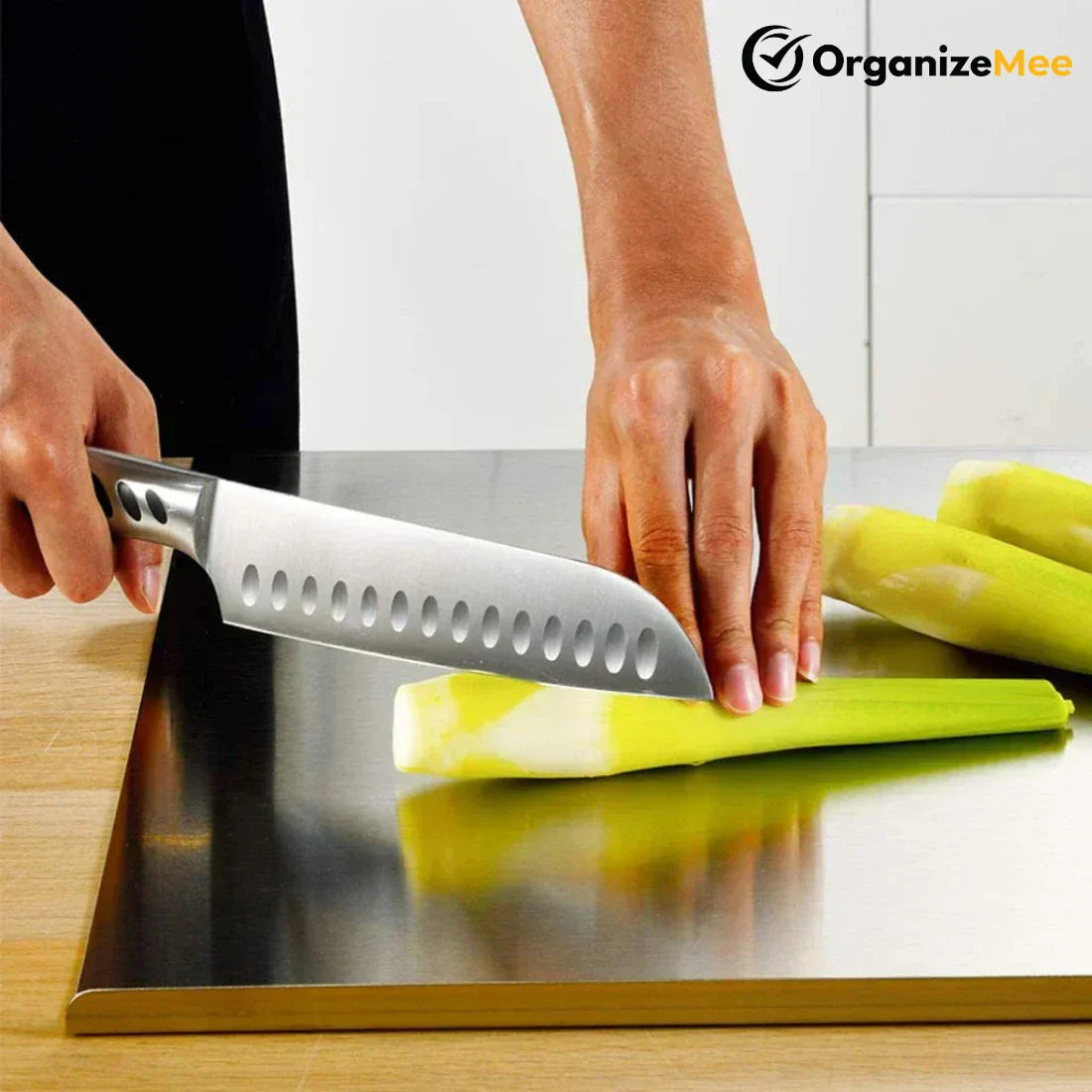 High-Quality Stainless Steel Cutting Board – Best for Home & Professional Chefs