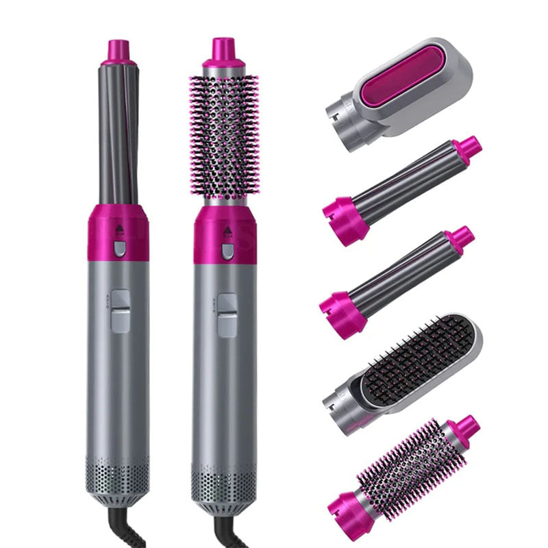 5 in 1 Ultimate Hair Styler – Curl, Straighten, Wave, Flip & Smooth with One Tool! 💁‍♀️ Perfect for Pakistani Hair 🇵🇰 | Salon-Quality Results at Home 🏠"