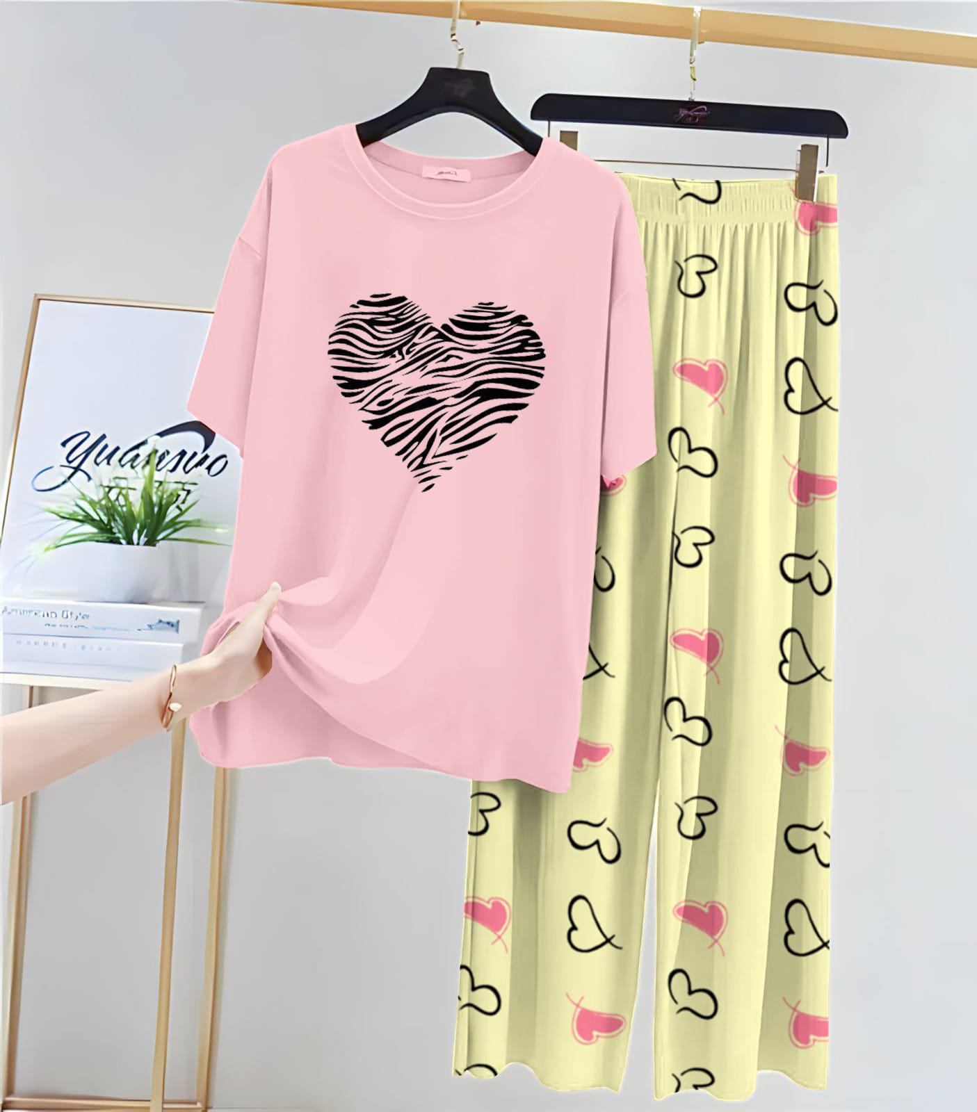 Women Printed Night Suits