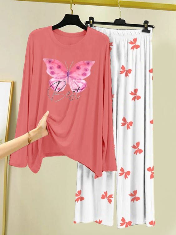 Women Printed Night Suits