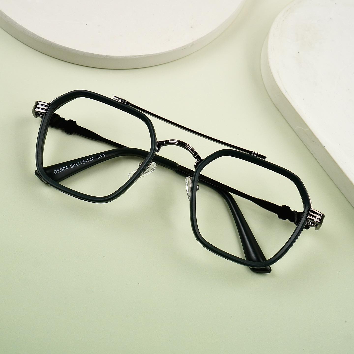 Trendy Square Glasses for Men & Women | New Arrival | With Box & Spray